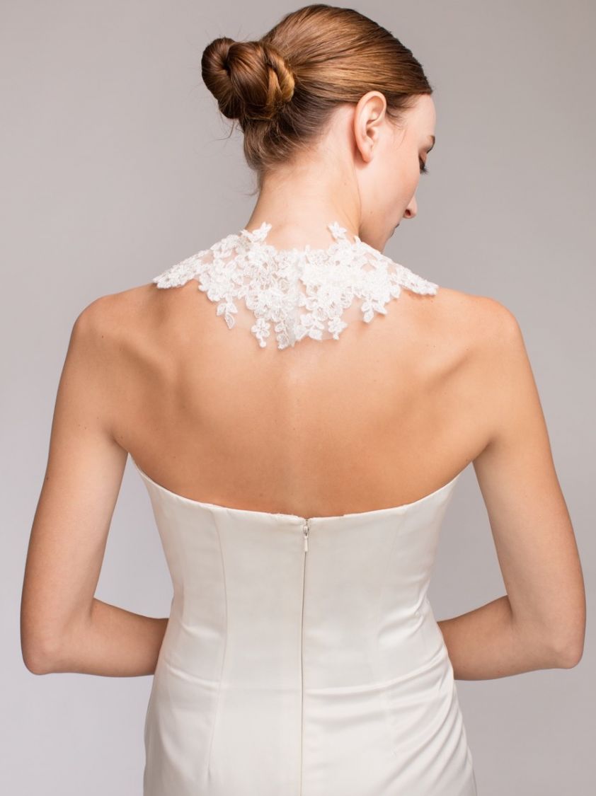 LMA237 Bridal Lace Choker Online Store Lusan Mandongus