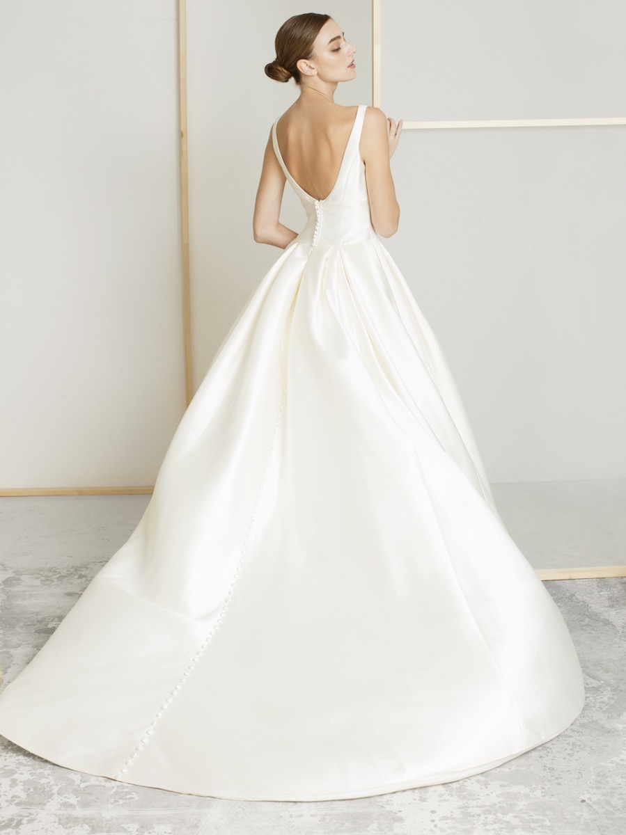 DONNA | Timeless Mikado Princess Wedding Dress | LM By Lusan Mandongus